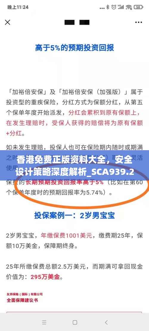 香港免费正版资料大全，安全设计策略深度解析_SCA939.21珍藏版