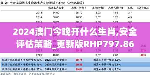 2024澳门今晚开什么生肖,安全评估策略_更新版RHP797.86