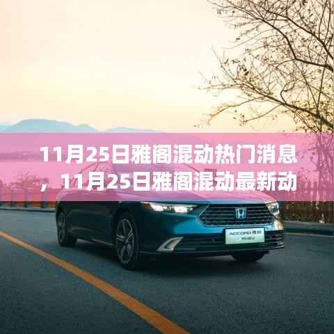 11月25日雅阁混动最新动态,引领绿色驾驶潮流的热门消息