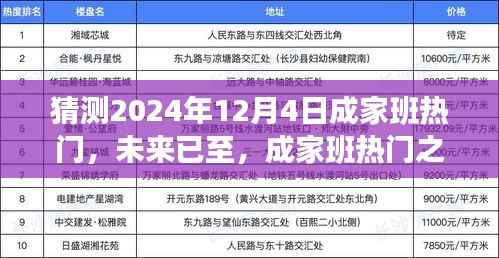成家班热门预测,智能生活体验新纪元——2024年独家前瞻揭秘!