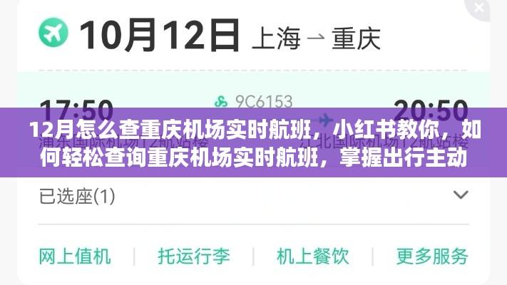 小红书教你轻松掌握重庆机场实时航班信息(12月版)
