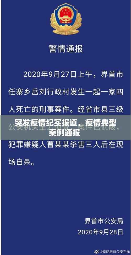 突发疫情纪实报道,疫情典型案例通报
