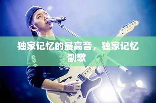 独家记忆的最高音,独家记忆副歌