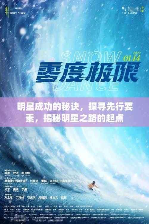 明星成功的秘诀,探寻先行要素,揭秘明星之路的起点