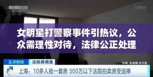 女明星打警察事件引热议,公众需理性对待,法律公正处理